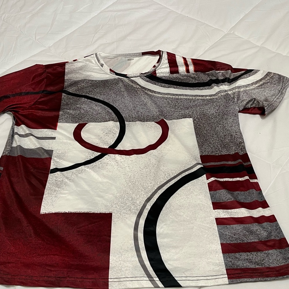 Polyester casual shirt size XXL